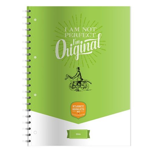 Spirálfüzet sima ICO Student Art A/4