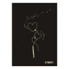 Füzet sima STREET A/4 54 lapos Black&Gold
