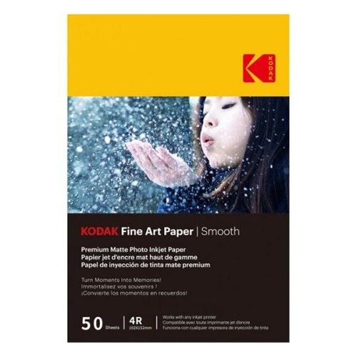 Fotópapír KODAK Fine Art Smooth 10x15 cm 230 g 50 lapos