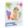 Füzet kockás ARS UNA A/5 32 lapos 27-32 Cuki-Golden Retriever