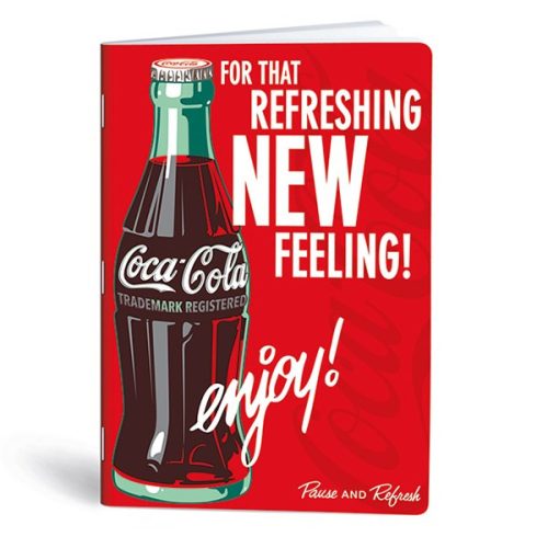 Füzet sima LIPAMILL A/4 40 lapos Coca Cola
