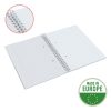 Spirálfüzet kockás ESSELTE A/5 80 lapos Colour Breeze zöld