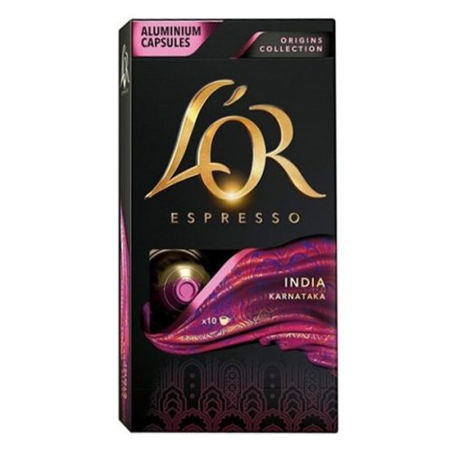Kávékapszula L'OR India Nespresso kompatibilis 10 kapszula/doboz